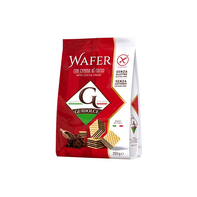 Guidolce Wafer Gusto Cacao 250 G