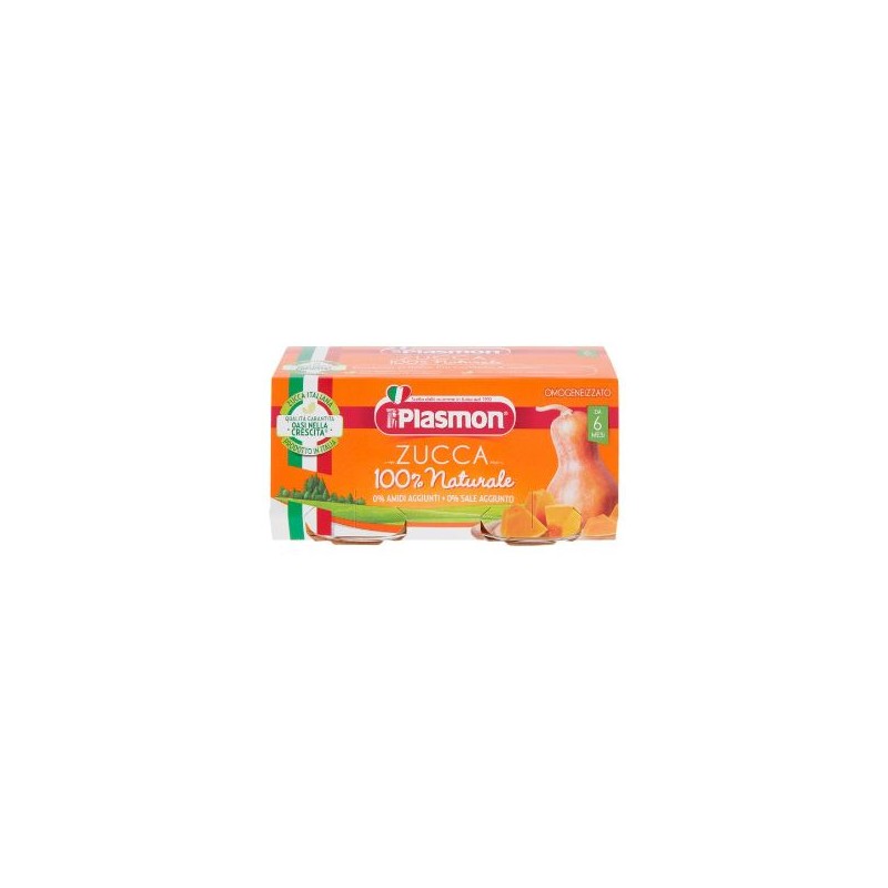 Plasmon Omogeneizzato Zucca 2 X 80 G