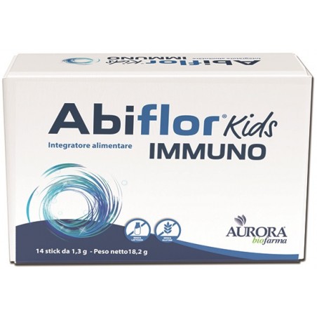 Aurora Biofarma Abiflor Kids Immuno 14 Stick Orosolubili