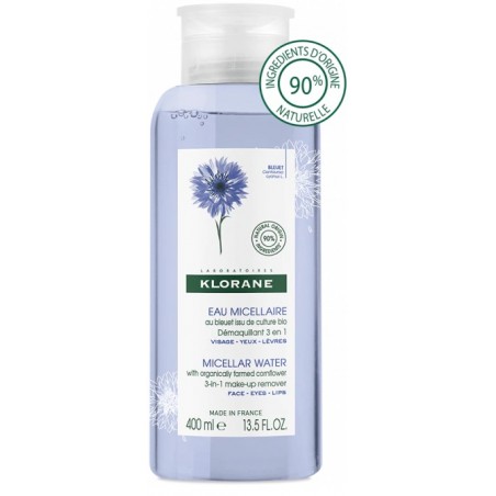 Klorane Acqua Micellare Fiordaliso Bio 400 Ml