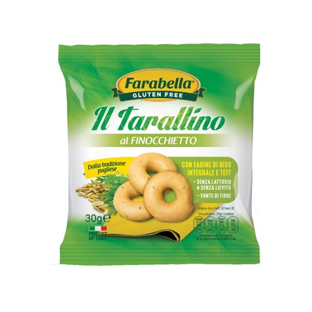 Bioalimenta Farabella Il Tarallino Finocchietto 30 G