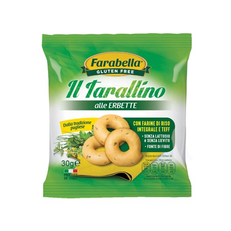 Bioalimenta Farabella Il Tarallino Erbette 30 G