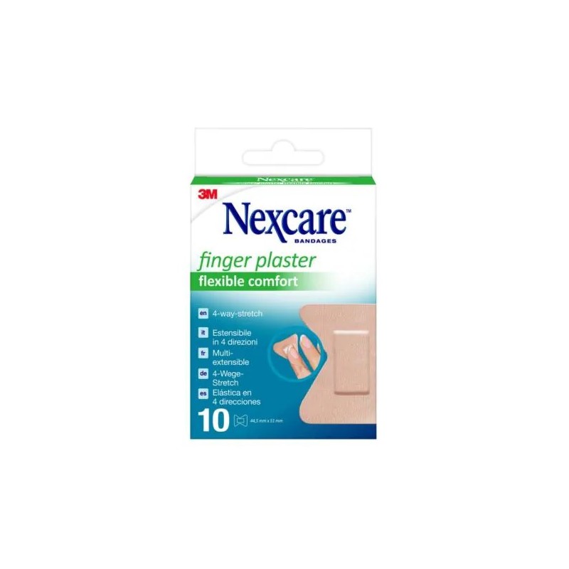 3m Italia Cerotto Preparato 3m Nexcare Finger Plasters Nfp001w 44,5x51mm