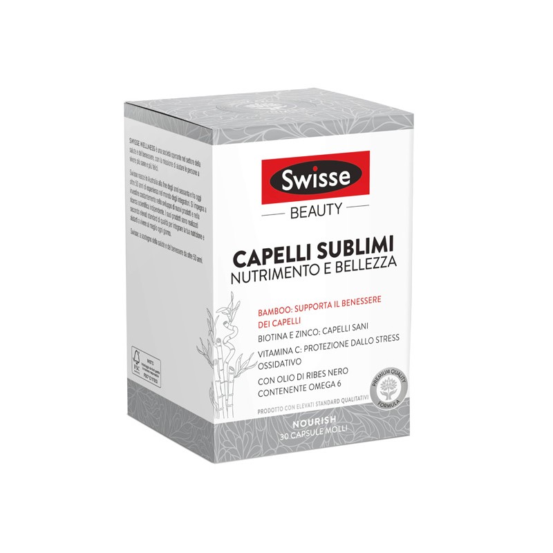 Health And Happiness It. Swisse Capelli Sublimi 30 Capsule