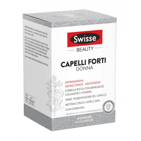 Health And Happiness It. Swisse Capelli Forti Donna 30 Compresse