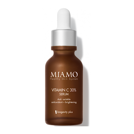 Miamo Healthy Skin System Vitamin C 30% Serum Anti Wrinkle Antioxidant Brightening Longevity Plus 30 Ml