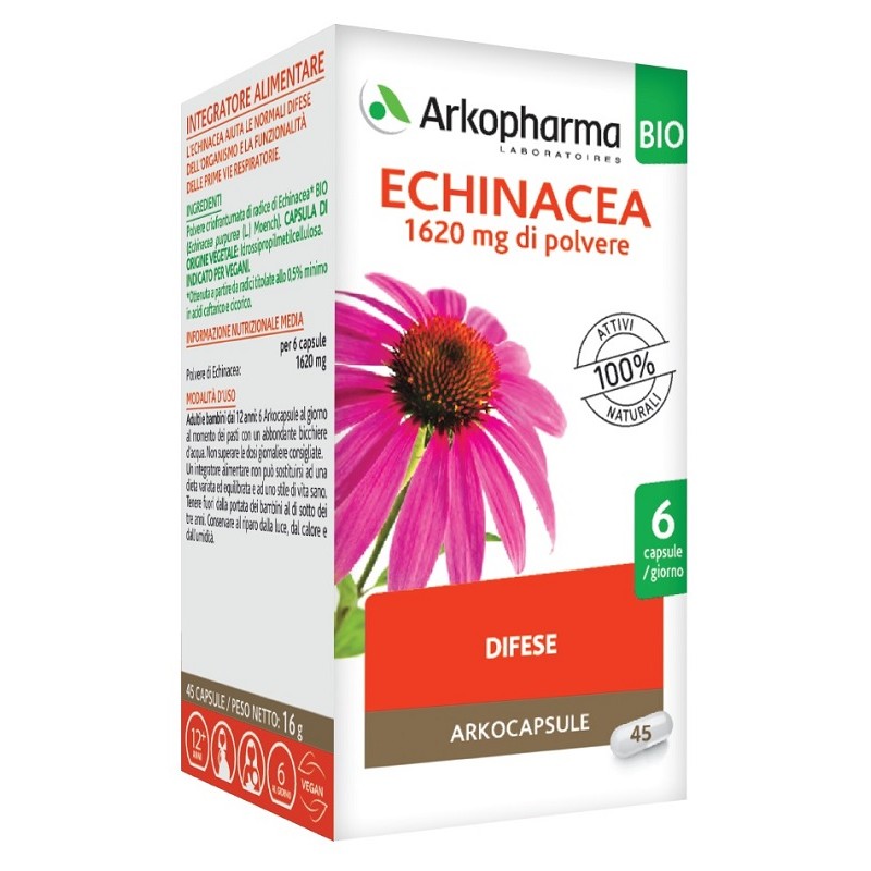 Arkofarm Arko Capsule Echinacea 45 Capsule Bio