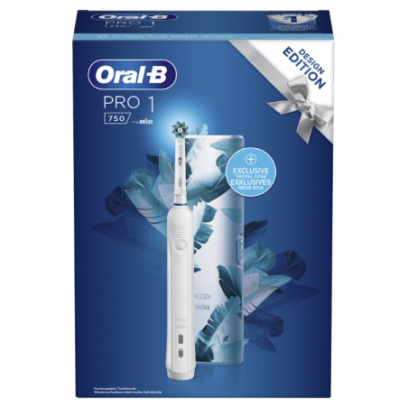 Procter & Gamble Oralb Pro1 Colour Cross Action Spazzolino Elettrico Bianco