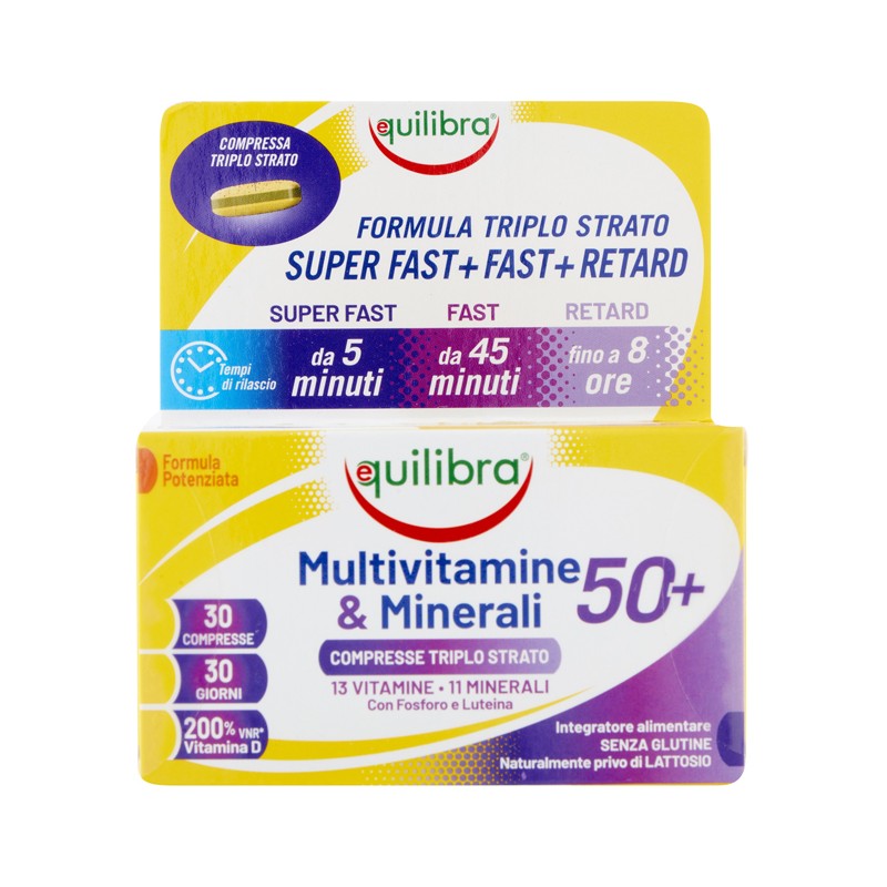 Equilibra Multivitamine&minerali 50+ 30 Compresse