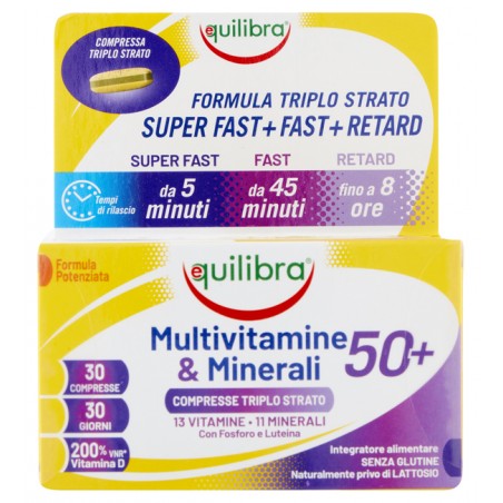 Equilibra Multivitamine&minerali 50+ 30 Compresse