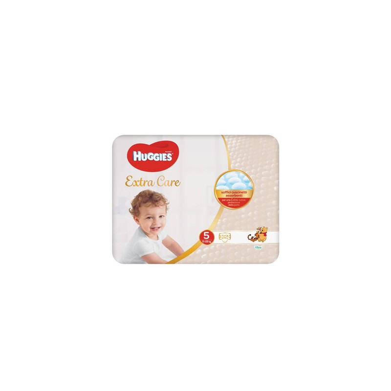 Kimberly Clark Italia Huggies Extra Care Grande 5 32 Pezzi