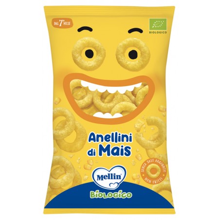 Danone Nutricia Soc. Ben. Mellin Snack Bio Anellini Mais 15 G