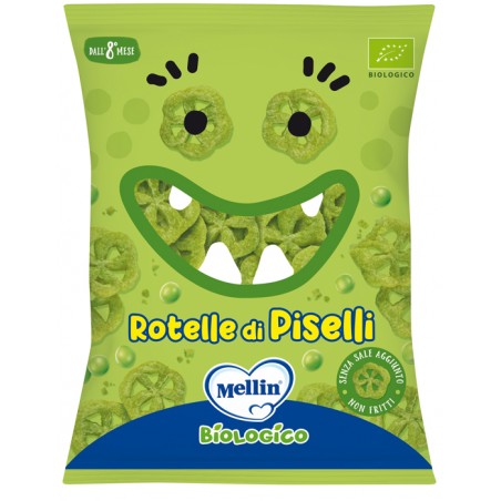 Danone Nutricia Soc. Ben. Mellin Snack Bio Rotelle Piselli 20 G