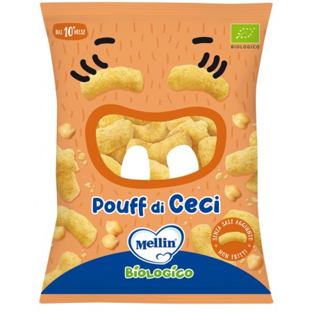 Danone Nutricia Soc. Ben. Mellin Snack Bio Pouff Ceci 20 G