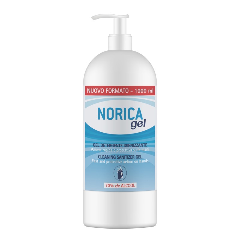 Polifarma Benessere Norica Gel Detergente Igienizzante 70% Alcool 1000 Ml