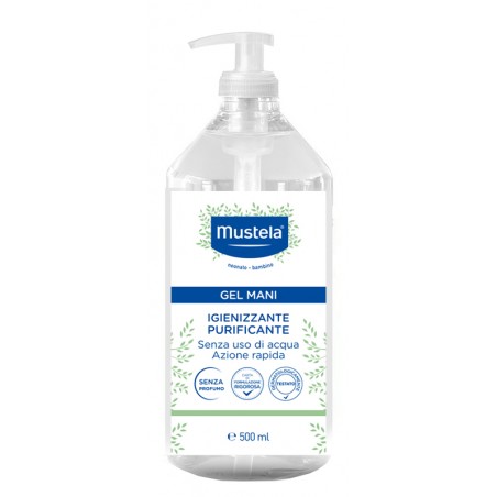 Lab. Expanscience Italia Mustela Gel Mani Igienizzante Purificante 500 Ml