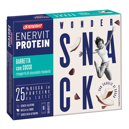 Enervit Protein Snack Cocco 8 Barrette 27 G