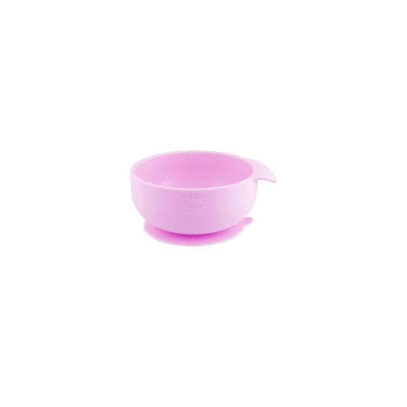 Chicco Ciotola Silicone Rosa