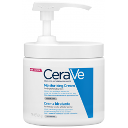 barattolo con dispenser 454 ml crema idratante cerave