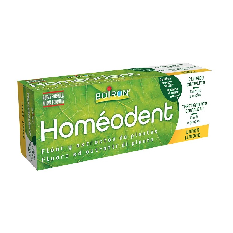 Boiron Homeodent Dentifricio Limone Nuova Formula 75 Ml