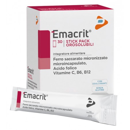 Pharma Line Emacrit Orosolubile 30 Stick Pack