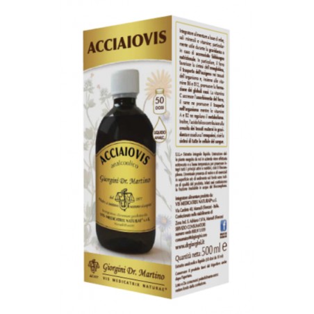 Dr. Giorgini Ser-vis Acciaiovis Liquido Analcoolico 500 Ml