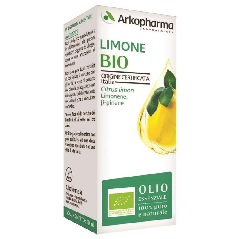 Arkofarm Arkoessentiel Limone Bio 10 Ml