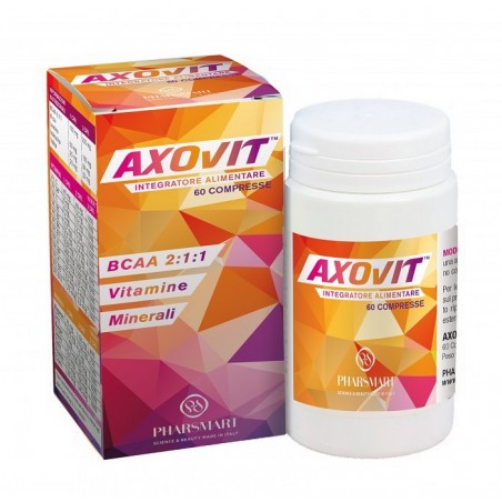 confezione di 60 compresse di axovit integratore multivitaminico