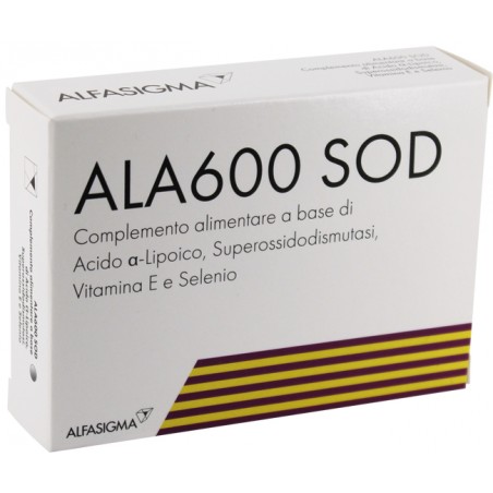 confezione 20 compresse ala 600 sod alfasigma