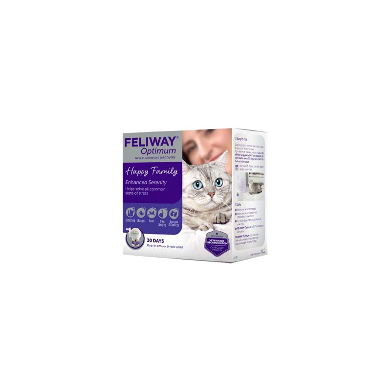 Ceva Salute Animale Feliway Optimum Diffusore + Ricarica Da 48 Ml