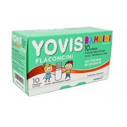 confezione 10 flaconcini yovis fermenti bambini