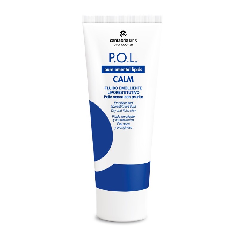 Difa Cooper Pol Pure Omental Lipids Calm Fluido Emolliente Liporestitutivo Pelle Secca Con Prurito 200 Ml