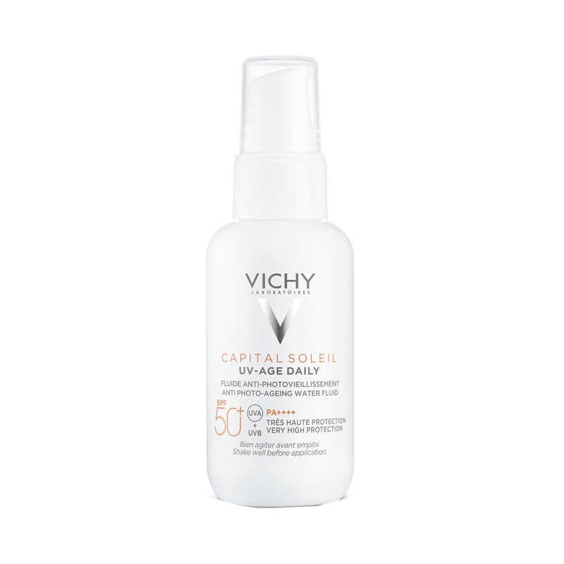 Vichy Capital Soleil Uv-age Fluido Anti-fotoinvecchiamento Spf50+ 40 Ml