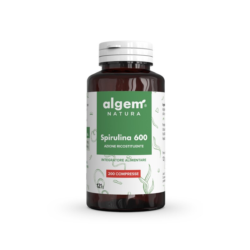 Algem Natura Algem Spirulina 200 Compresse