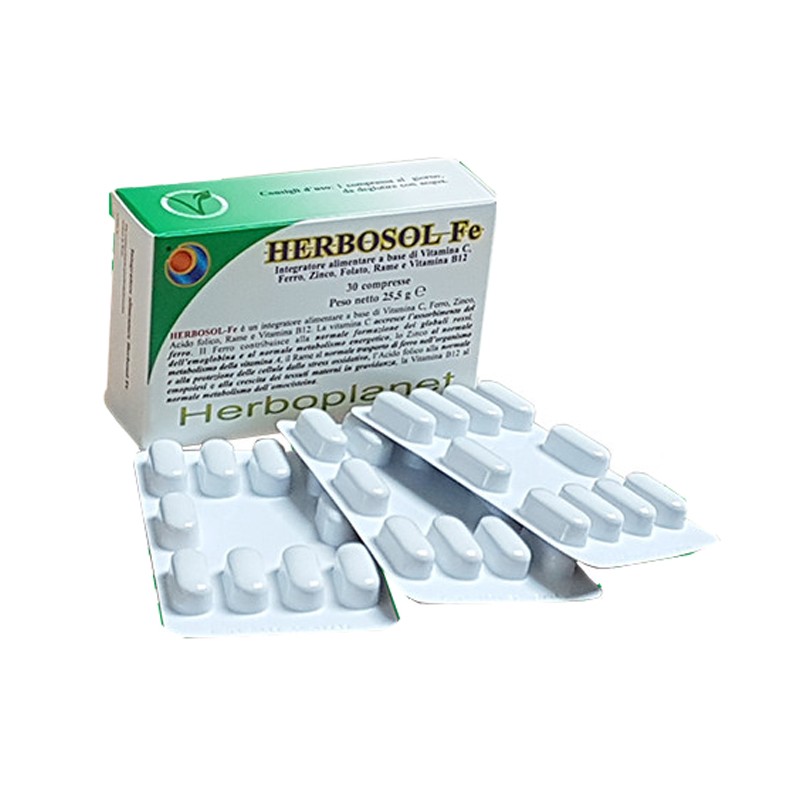 Herboplanet Herbosol Fe 30 Compresse