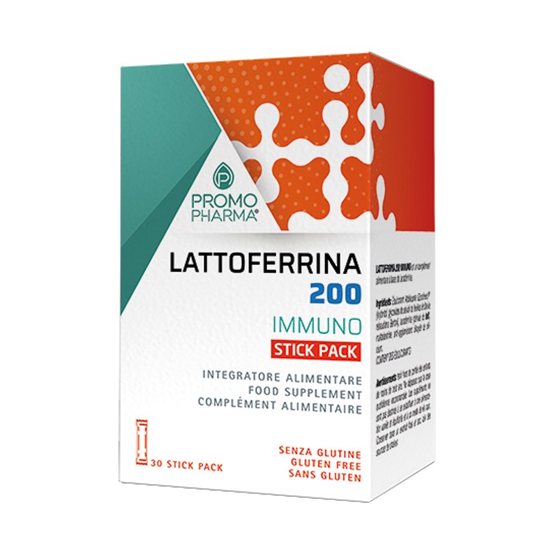 Promopharma Lattoferrina 200mg 30 Stickpack