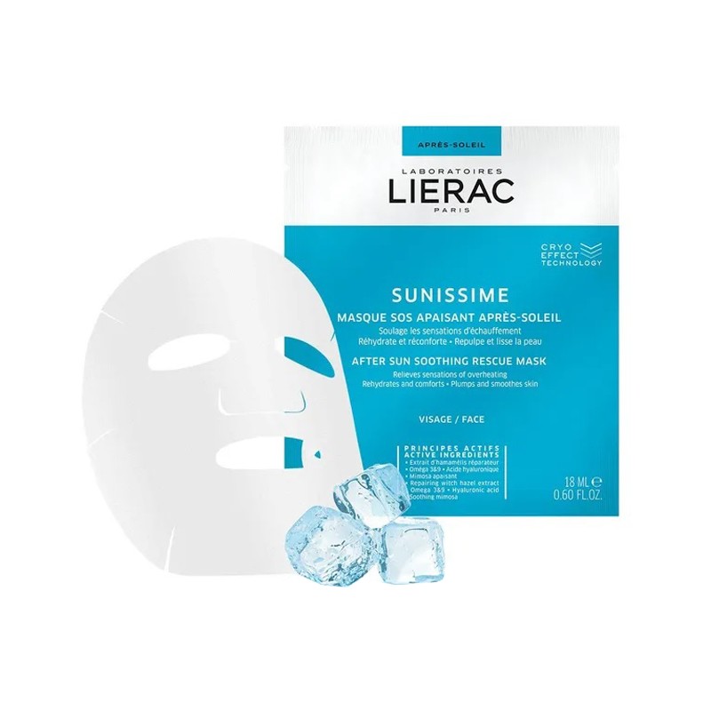 Lierac Sunissine Maschera Doposole In Tessuto 18 Ml