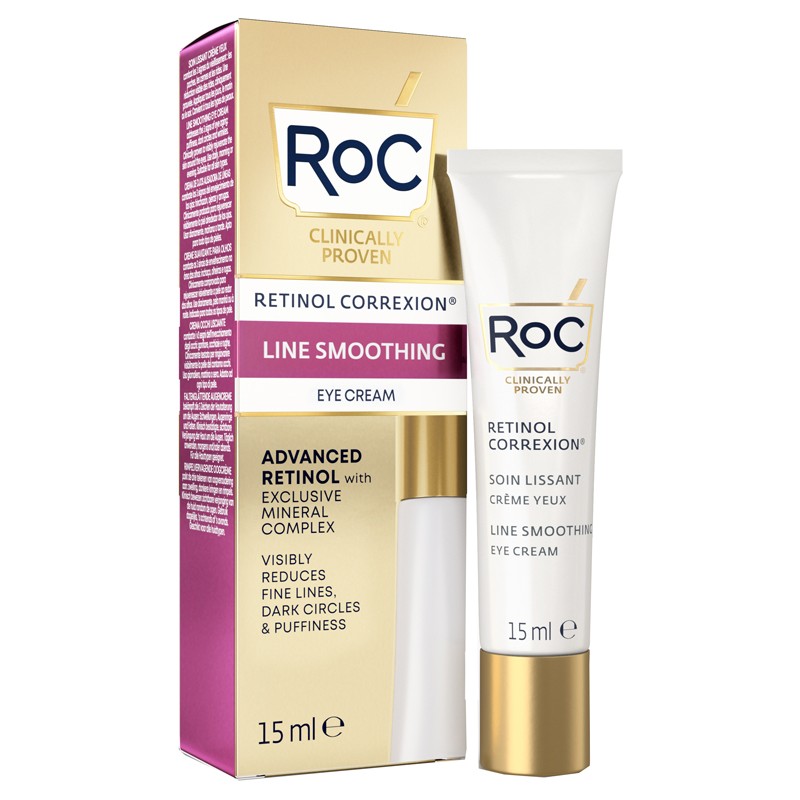 Roc Opco Llc Roc Retinol Correxion Line Smoothing Crema Occhi 15 Ml