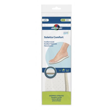 Pietrasanta Pharma Master-aid Footcare Soletta Comfort Ritagliabile 2 Pezzi