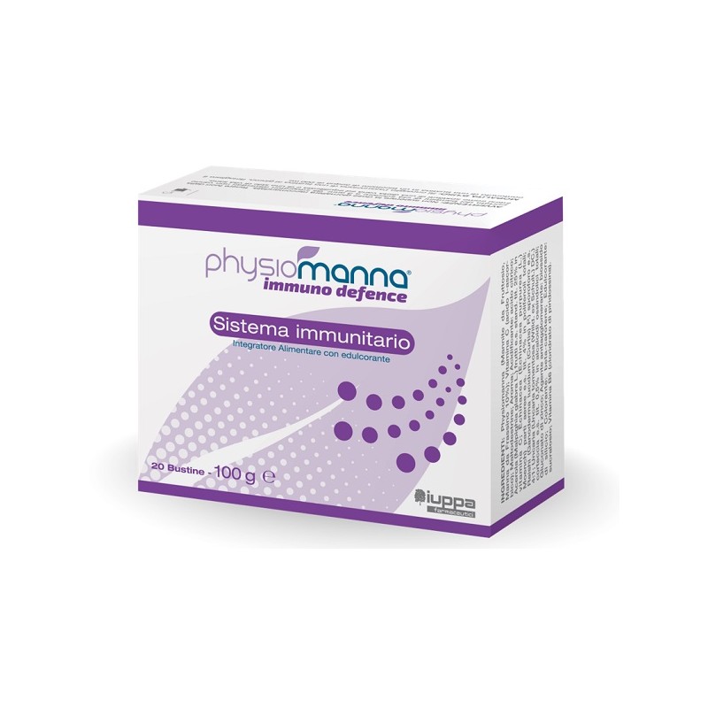 Iuppa Industriale Physiomanna Immuno Defence 20 Bustine