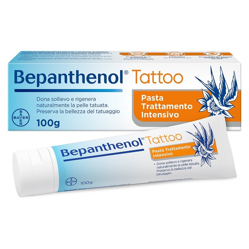 Bayer Bepanthenol Tattoo Pasta Trattamento Intensivo 100 G