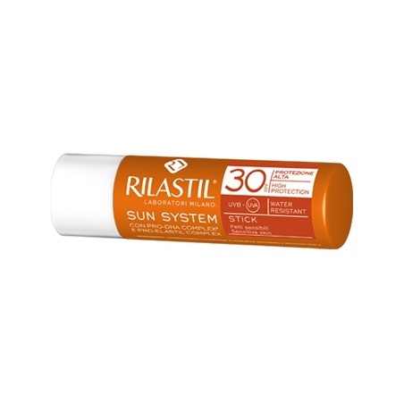 Ist. Ganassini Rilastil Sun System Photo Protection Terapy Stick Transparente Spf 30 4 Ml