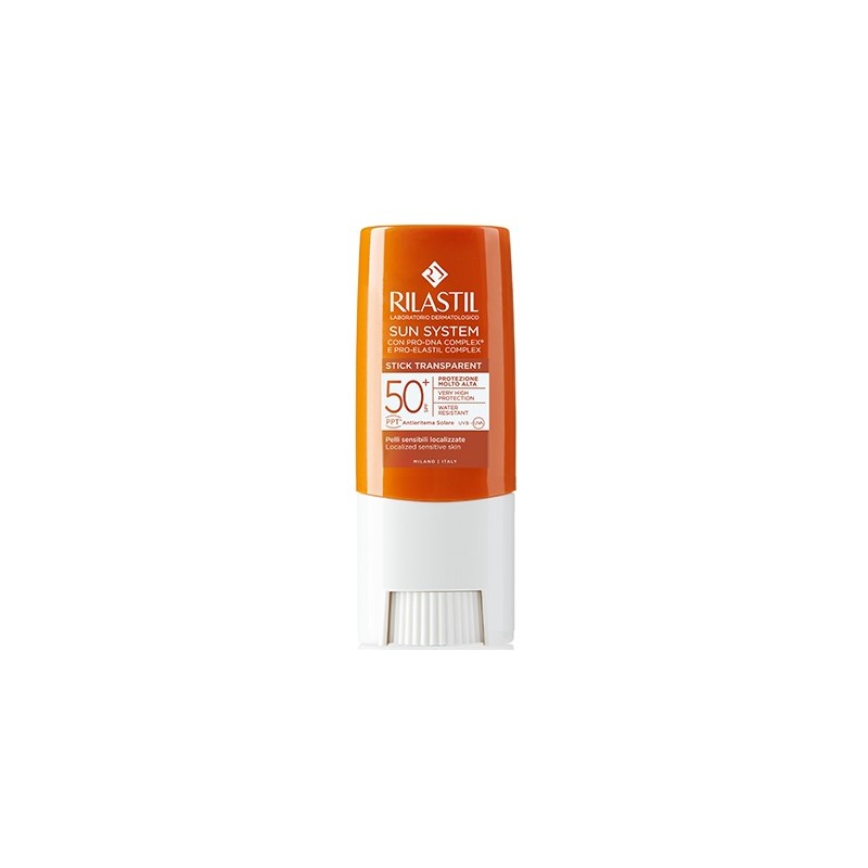 Istituto Ganassini Rilastil Sun System Photo Protection Terapy Spf 50+ Stick Trasparente 8,5 Ml