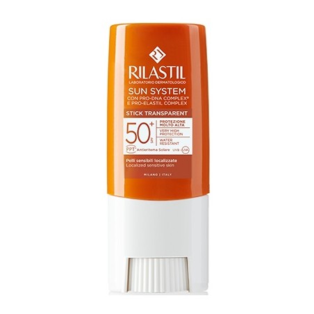 Istituto Ganassini Rilastil Sun System Photo Protection Terapy Spf 50+ Stick Trasparente 8,5 Ml