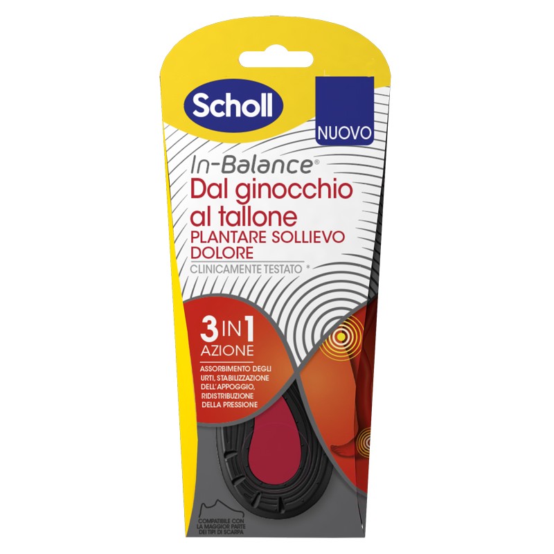 Scholl's Wellness Company Scholl Plantare Tallone M 2 Pezzi