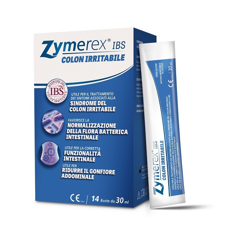 Difar Distribuzione Zymerex Ibs Colon Irritabile 14 Bustine Da 30 Ml