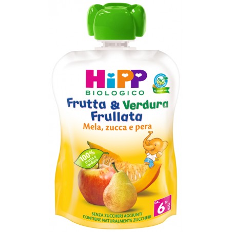 Hipp Italia Hipp Bio Frutta & Verdura Mela Pera Zucca 90 G