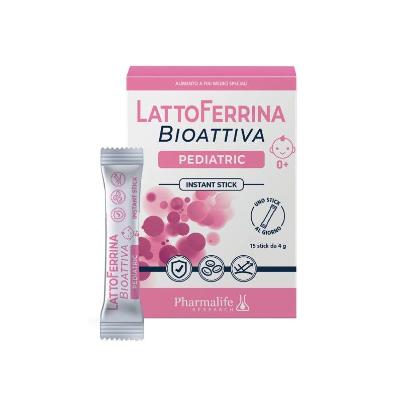 Pharmalife Research Lattoferrina Bioattiva Pediatric 15 Stick 4 G