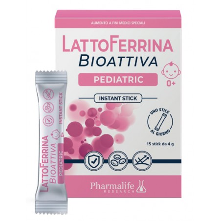 Pharmalife Research Lattoferrina Bioattiva Pediatric 15 Stick 4 G