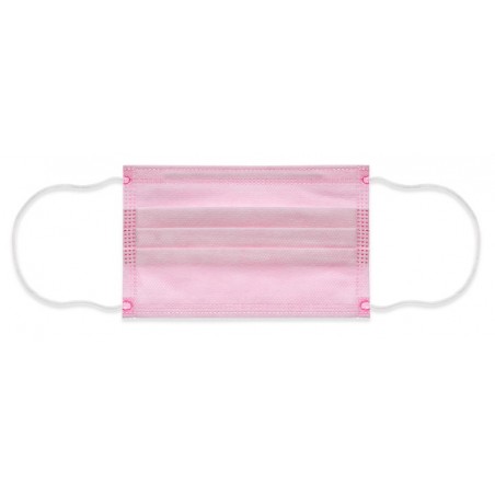 C&s Italy Mymask Pro Tipo Ii Kids Mascherina Chirurgica A 3 Strati 10 Pezzi Rosa